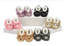 Load image into Gallery viewer, Snoozies Baby Furry Footpals - Black Cat
