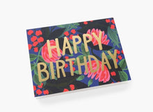 Load image into Gallery viewer, Rifle Paper Co - Happy Birthday Floral Card
