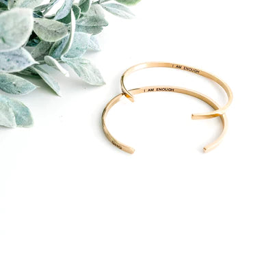 GlassHouseGoods - I AM ENOUGH BRACELET