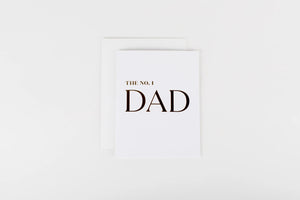 THE NO. 1 DAD Card