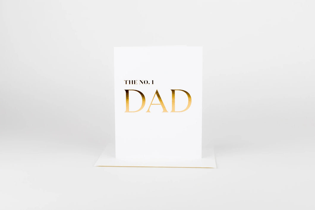THE NO. 1 DAD Card