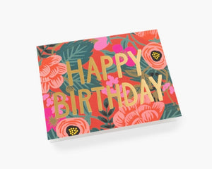 Rifle Paper Co - Happy Birthday Poppy Card