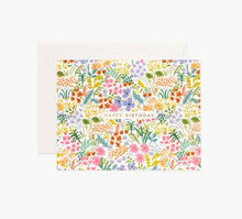 Load image into Gallery viewer, Rifle Paper Co - Prairie Floral Happy Birthday Card
