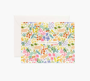 Rifle Paper Co - Prairie Floral Happy Birthday Card