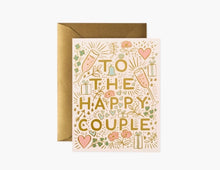 Load image into Gallery viewer, Rifle Paper Co - To the Happy Couple Card
