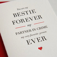 Load image into Gallery viewer, YOU ARE MY BESTIE FOREVER CARD
