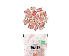 Load image into Gallery viewer, Squish Vegan Fizzy Rose’ And White Wine Sparkling Bears Gourmet Candy
