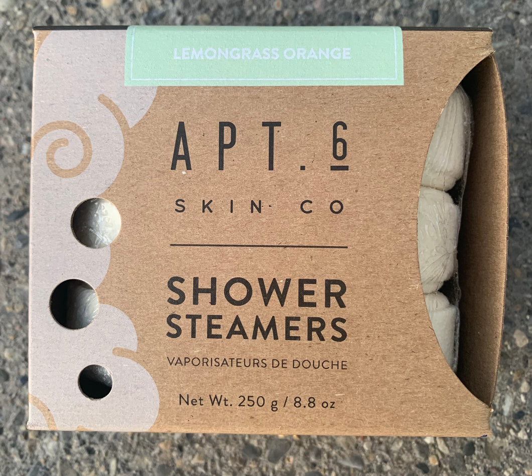 Apt. 6 Skin Co. Lemongrass Orange Shower Steamers