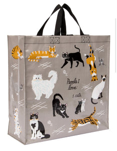 PEOPLE I LOVE: CATS SHOPPER BAG
