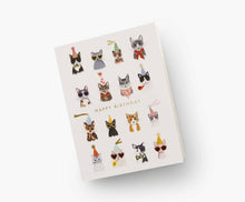 Load image into Gallery viewer, Rifle Paper Co - Cool Cats Happy Birthday Card
