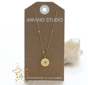 Amano Studio - Estrella Necklace Turquoise