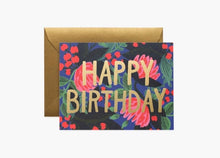 Load image into Gallery viewer, Rifle Paper Co - Happy Birthday Floral Card
