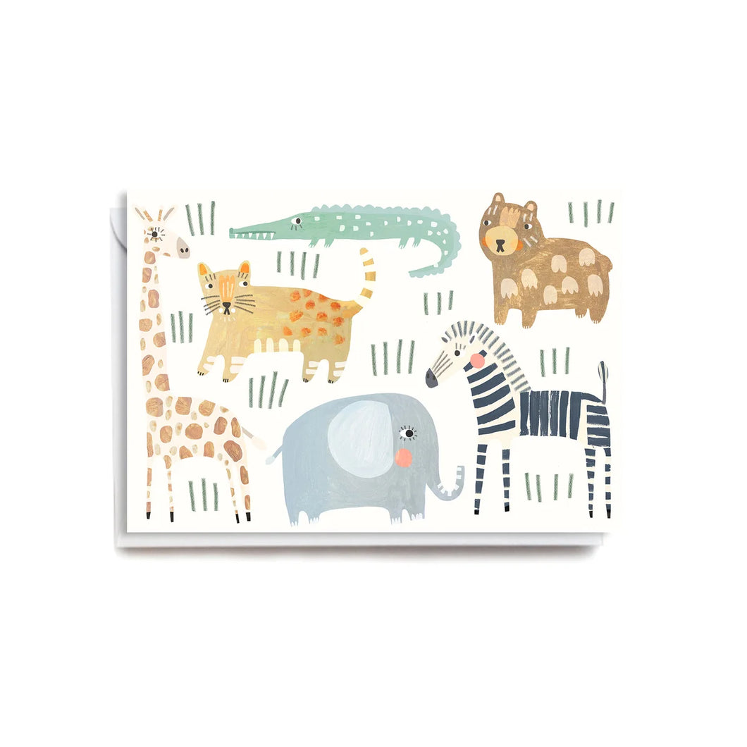 Animals Blank Card