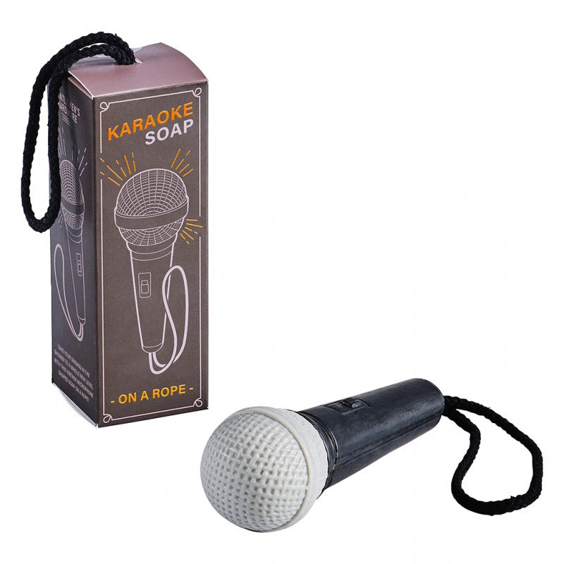 Karaoke Microphone Soap On A Rope
