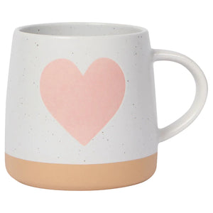 Heart Decal Mug 12 oz