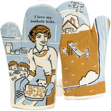 Load image into Gallery viewer, I LOVE MY ASSHOLE KIDS OVEN MITT
