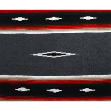 Load image into Gallery viewer, West Path - Retro Charcoal Grey Baja Diamond Blanket
