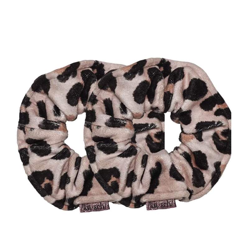 Kitsch - Microfiber Towel Scrunchies - Leopard