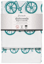 Load image into Gallery viewer, Bike Ride Floursack Dish Towels Set of 2
