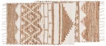 Load image into Gallery viewer, Villa Cotton and Jute Table Runner White (72 inches)
