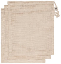 Load image into Gallery viewer, Unbleached Le Marché Produce Bags - Set of 3
